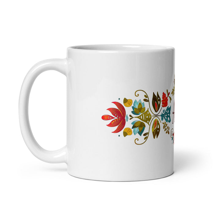 Ace Exclusive Name Art Piece Home Office Work Coffee Mug Mexican Spanish Pride Gift Cup One - Of - A - Kind Calligraphy White Glossy Mug | A10 - Mexicada