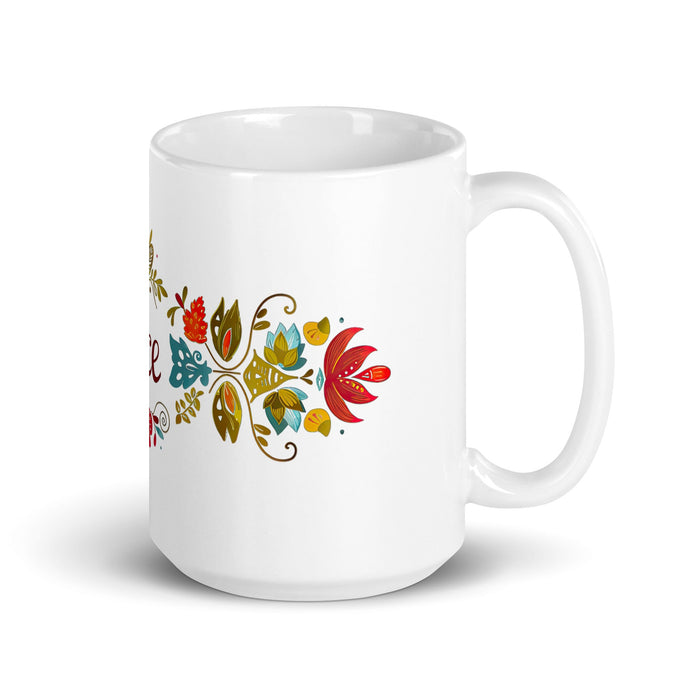 Ace Exclusive Name Art Piece Home Office Work Coffee Mug Mexican Spanish Pride Gift Cup One - Of - A - Kind Calligraphy White Glossy Mug | A10 - Mexicada