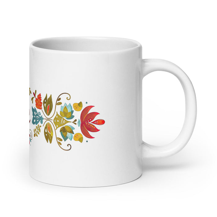 Ace Exclusive Name Art Piece Home Office Work Coffee Mug Mexican Spanish Pride Gift Cup One - Of - A - Kind Calligraphy White Glossy Mug | A10 - Mexicada