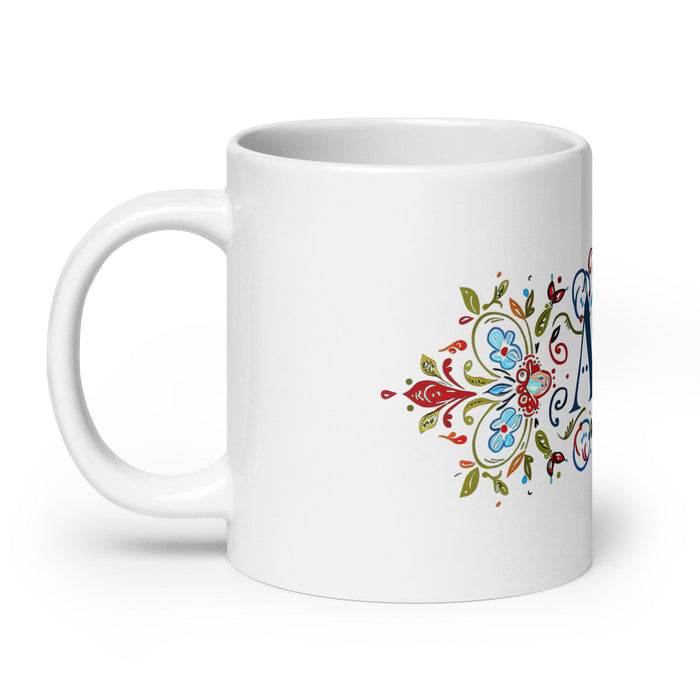 Ace Exclusive Name Art Piece Home Office Work Coffee Mug Mexican Spanish Pride Gift Cup One - Of - A - Kind Calligraphy White Glossy Mug | A15 - Mexicada