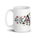 Ace Exclusive Name Art Piece Home Office Work Coffee Mug Mexican Spanish Pride Gift Cup One - Of - A - Kind Calligraphy White Glossy Mug | A17 - Mexicada