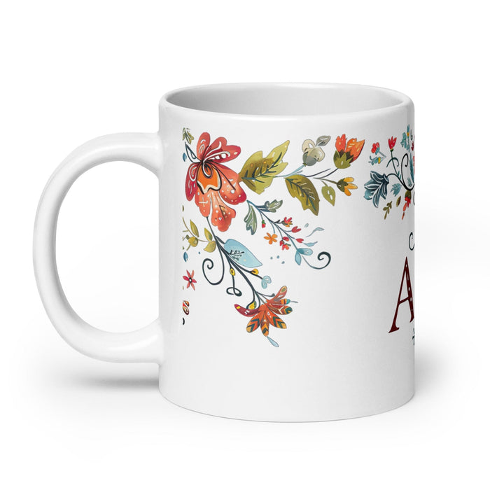 Ace Exclusive Name Art Piece Home Office Work Coffee Mug Mexican Spanish Pride Gift Cup One-Of-A-Kind Calligraphy White Glossy Mug | A21 Mexicada