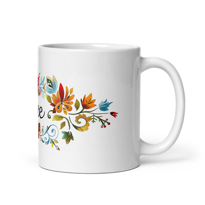 Ace Exclusive Name Art Piece Home Office Work Coffee Mug Mexican Spanish Pride Gift Cup One-Of-A-Kind Calligraphy White Glossy Mug | A22 Mexicada 11 oz