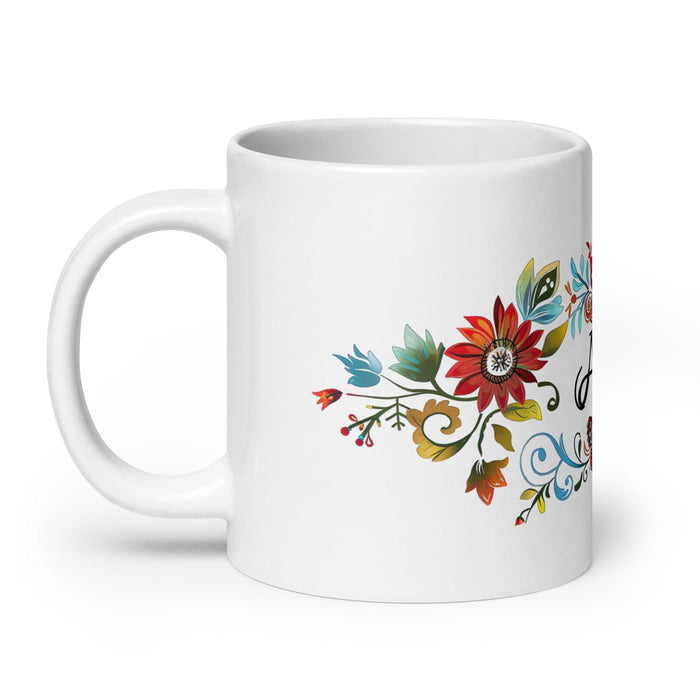 Ace Exclusive Name Art Piece Home Office Work Coffee Mug Mexican Spanish Pride Gift Cup One-Of-A-Kind Calligraphy White Glossy Mug | A22 Mexicada