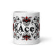 Ace Exclusive Name Art Piece Home Office Work Coffee Mug Mexican Spanish Pride Gift Cup One-Of-A-Kind Calligraphy White Glossy Mug | A25 Mexicada