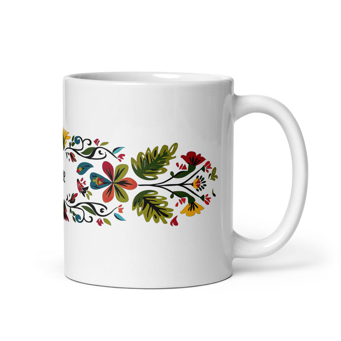 Ace Exclusive Name Art Piece Home Office Work Coffee Mug Mexican Spanish Pride Gift Cup One - Of - A - Kind Calligraphy White Glossy Mug | A6 - Mexicada