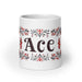 Ace Exclusive Name Art Piece Home Office Work Coffee Mug Mexican Spanish Pride Gift Cup One - Of - A - Kind Calligraphy White Glossy Mug | A7 - Mexicada