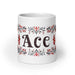 Ace Exclusive Name Art Piece Home Office Work Coffee Mug Mexican Spanish Pride Gift Cup One-Of-A-Kind Calligraphy White Glossy Mug | A7 Mexicada