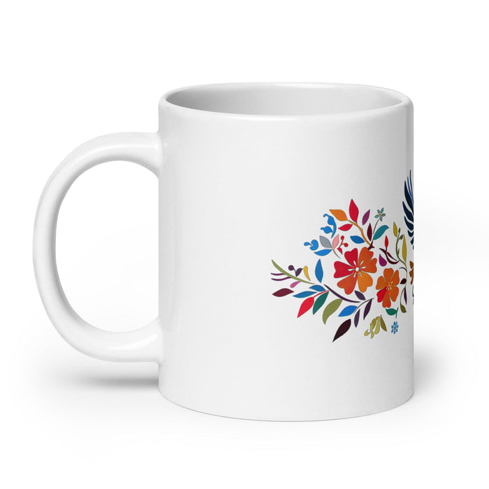 Ace Exclusive Name Art Piece Home Office Work Coffee Mug Mexican Spanish Pride Gift Cup One-Of-A-Kind Calligraphy White Glossy Mug | A8 Mexicada