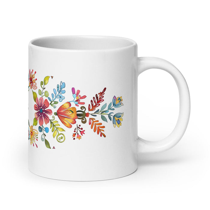 Ace Exclusive Name Art Piece Home Office Work Coffee Mug Mexican Spanish Pride Gift Cup One - Of - A - Kind Calligraphy White Glossy Mug | A9 - Mexicada