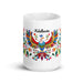 Adalberto Exclusive Name Art Piece Home Office Work Coffee Mug Mexican Spanish Pride Gift Cup One - Of - A - Kind Calligraphy White Glossy Mug | A3 - Mexicada