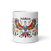 Adalberto Exclusive Name Art Piece Home Office Work Coffee Mug Mexican Spanish Pride Gift Cup One-Of-A-Kind Calligraphy White Glossy Mug | A3 Mexicada