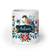 Adán Exclusive Name Art Piece Home Office Work Coffee Mug Mexican Spanish Pride Gift Cup One - Of - A - Kind Calligraphy White Glossy Mug | A15 - Mexicada