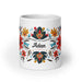 Adán Exclusive Name Art Piece Home Office Work Coffee Mug Mexican Spanish Pride Gift Cup One - Of - A - Kind Calligraphy White Glossy Mug | A4 - Mexicada