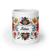 Adán Exclusive Name Art Piece Home Office Work Coffee Mug Mexican Spanish Pride Gift Cup One-Of-A-Kind Calligraphy White Glossy Mug | A4 Mexicada