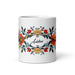 Addison Exclusive Name Art Piece Home Office Work Coffee Mug Mexican Spanish Pride Gift Cup One - Of - A - Kind Calligraphy White Glossy Mug | A1 - Mexicada