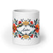 Addison Exclusive Name Art Piece Home Office Work Coffee Mug Mexican Spanish Pride Gift Cup One - Of - A - Kind Calligraphy White Glossy Mug | A1 - Mexicada