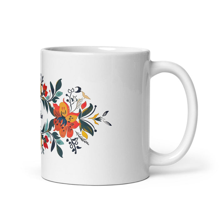 Addison Exclusive Name Art Piece Home Office Work Coffee Mug Mexican Spanish Pride Gift Cup One-Of-A-Kind Calligraphy White Glossy Mug | A1 Mexicada 11 oz