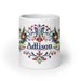 Addison Exclusive Name Art Piece Home Office Work Coffee Mug Mexican Spanish Pride Gift Cup One-Of-A-Kind Calligraphy White Glossy Mug | A11 Mexicada