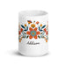 Addison Exclusive Name Art Piece Home Office Work Coffee Mug Mexican Spanish Pride Gift Cup One-Of-A-Kind Calligraphy White Glossy Mug | A13 Mexicada