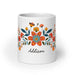 Addison Exclusive Name Art Piece Home Office Work Coffee Mug Mexican Spanish Pride Gift Cup One-Of-A-Kind Calligraphy White Glossy Mug | A13 Mexicada