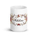 Adeline Exclusive Name Art Piece Home Office Work Coffee Mug Mexican Spanish Pride Gift Cup One - Of - A - Kind Calligraphy White Glossy Mug | A13 - Mexicada