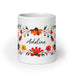 Adeline Exclusive Name Art Piece Home Office Work Coffee Mug Mexican Spanish Pride Gift Cup One-Of-A-Kind Calligraphy White Glossy Mug | A17 Mexicada