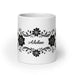 Adeline Exclusive Name Art Piece Home Office Work Coffee Mug Mexican Spanish Pride Gift Cup One - Of - A - Kind Calligraphy White Glossy Mug | A8 - Mexicada