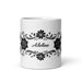 Adeline Exclusive Name Art Piece Home Office Work Coffee Mug Mexican Spanish Pride Gift Cup One - Of - A - Kind Calligraphy White Glossy Mug | A8 - Mexicada