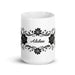 Adeline Exclusive Name Art Piece Home Office Work Coffee Mug Mexican Spanish Pride Gift Cup One-Of-A-Kind Calligraphy White Glossy Mug | A8 Mexicada