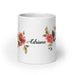 Adriana Exclusive Name Art Piece Home Office Work Coffee Mug Mexican Spanish Pride Gift Cup One - Of - A - Kind Calligraphy White Glossy Mug | A18 - Mexicada