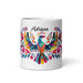 Adriana Exclusive Name Art Piece Home Office Work Coffee Mug Mexican Spanish Pride Gift Cup One - Of - A - Kind Calligraphy White Glossy Mug | A23 - Mexicada