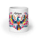 Adriana Exclusive Name Art Piece Home Office Work Coffee Mug Mexican Spanish Pride Gift Cup One - Of - A - Kind Calligraphy White Glossy Mug | A23 - Mexicada