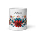 Adriana Exclusive Name Art Piece Home Office Work Coffee Mug Mexican Spanish Pride Gift Cup One - Of - A - Kind Calligraphy White Glossy Mug | A26 - Mexicada