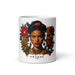 Adriana Exclusive Name Art Piece Home Office Work Coffee Mug Mexican Spanish Pride Gift Cup One - Of - A - Kind Calligraphy White Glossy Mug | A4 - Mexicada