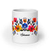 Adriana Exclusive Name Art Piece Home Office Work Coffee Mug Mexican Spanish Pride Gift Cup One-Of-A-Kind Calligraphy White Glossy Mug | A6 Mexicada