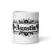 Agustín Exclusive Name Art Piece Home Office Work Coffee Mug Mexican Spanish Pride Gift Cup One-Of-A-Kind Calligraphy White Glossy Mug | A3 Mexicada