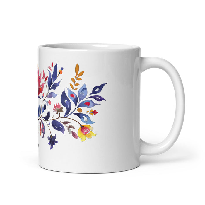 Agustín Exclusive Name Art Piece Home Office Work Coffee Mug Mexican Spanish Pride Gift Cup One - Of - A - Kind Calligraphy White Glossy Mug | A9 - Mexicada