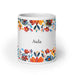 Aída Exclusive Name Art Piece Home Office Work Coffee Mug Mexican Spanish Pride Gift Cup One - Of - A - Kind Calligraphy White Glossy Mug | A7 - Mexicada