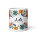 Aída Exclusive Name Art Piece Home Office Work Coffee Mug Mexican Spanish Pride Gift Cup One-Of-A-Kind Calligraphy White Glossy Mug | A9 Mexicada