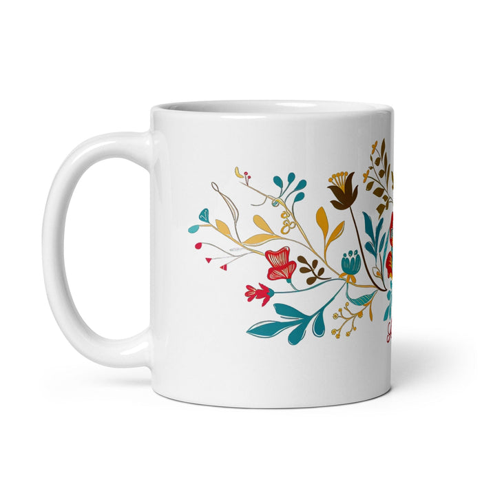 Ailyn Exclusive Name Art Piece Home Office Work Coffee Mug Mexican Spanish Pride Gift Cup One-Of-A-Kind Calligraphy White Glossy Mug | A3 Mexicada