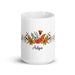 Ailyn Exclusive Name Art Piece Home Office Work Coffee Mug Mexican Spanish Pride Gift Cup One - Of - A - Kind Calligraphy White Glossy Mug | A8 - Mexicada