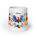 Aitana Exclusive Name Art Piece Home Office Work Coffee Mug Mexican Spanish Pride Gift Cup One-Of-A-Kind Calligraphy White Glossy Mug | A1 Mexicada