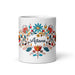 Aitana Exclusive Name Art Piece Home Office Work Coffee Mug Mexican Spanish Pride Gift Cup One - Of - A - Kind Calligraphy White Glossy Mug | A25 - Mexicada