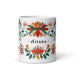 Aitana Exclusive Name Art Piece Home Office Work Coffee Mug Mexican Spanish Pride Gift Cup One-Of-A-Kind Calligraphy White Glossy Mug | A41 Mexicada