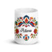 Aitana Exclusive Name Art Piece Home Office Work Coffee Mug Mexican Spanish Pride Gift Cup One - Of - A - Kind Calligraphy White Glossy Mug | A6 - Mexicada