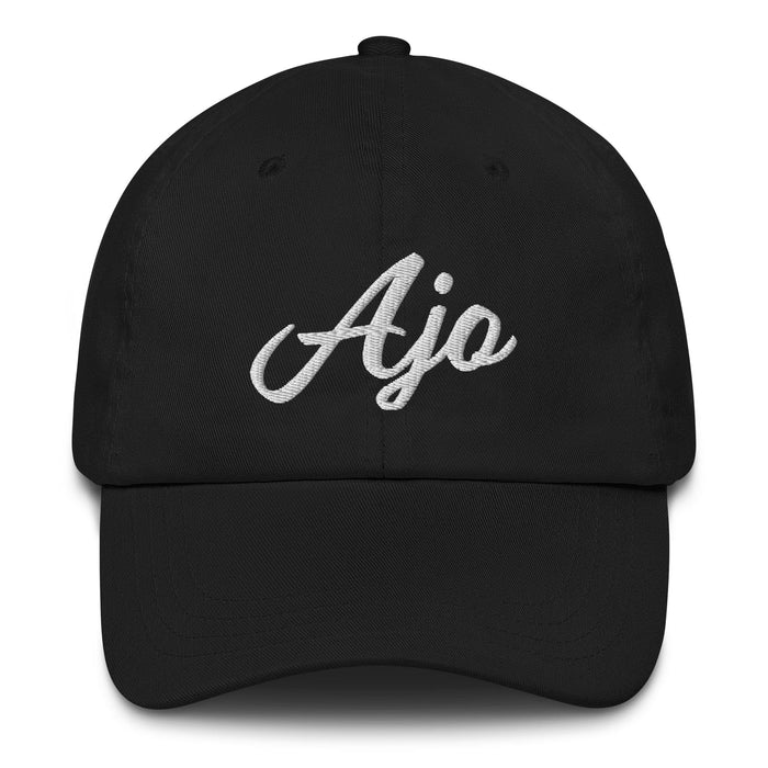Ajo Embroidered Dad Hat | Mexican Heritage, Bold Ajo Design, Comfortable Everyday Hat | A5 Mexicada