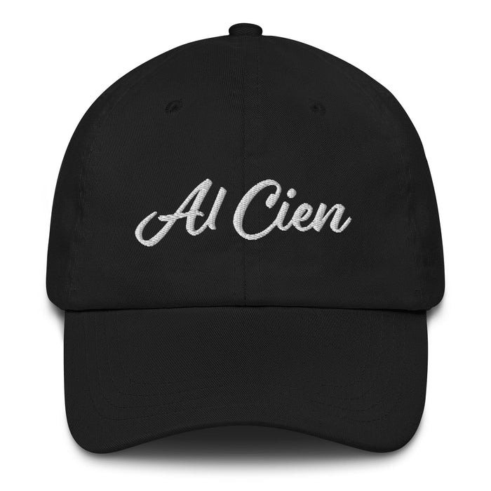 Al Cien Embroidered Dad Hat | A5, Confidence, Style, Mexican Culture, Bold Design Mexicada