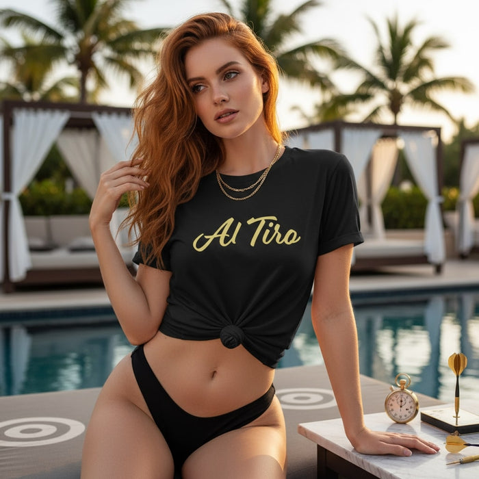 Al Tiro Men & Women's T-Shirt | Aim, Focus, Precision, Target, Accuracy | A5 Mexicada