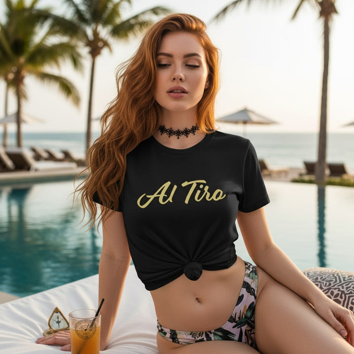Al Tiro Men & Women's T-Shirt | Aim, Focus, Precision, Target, Accuracy | A5 Mexicada